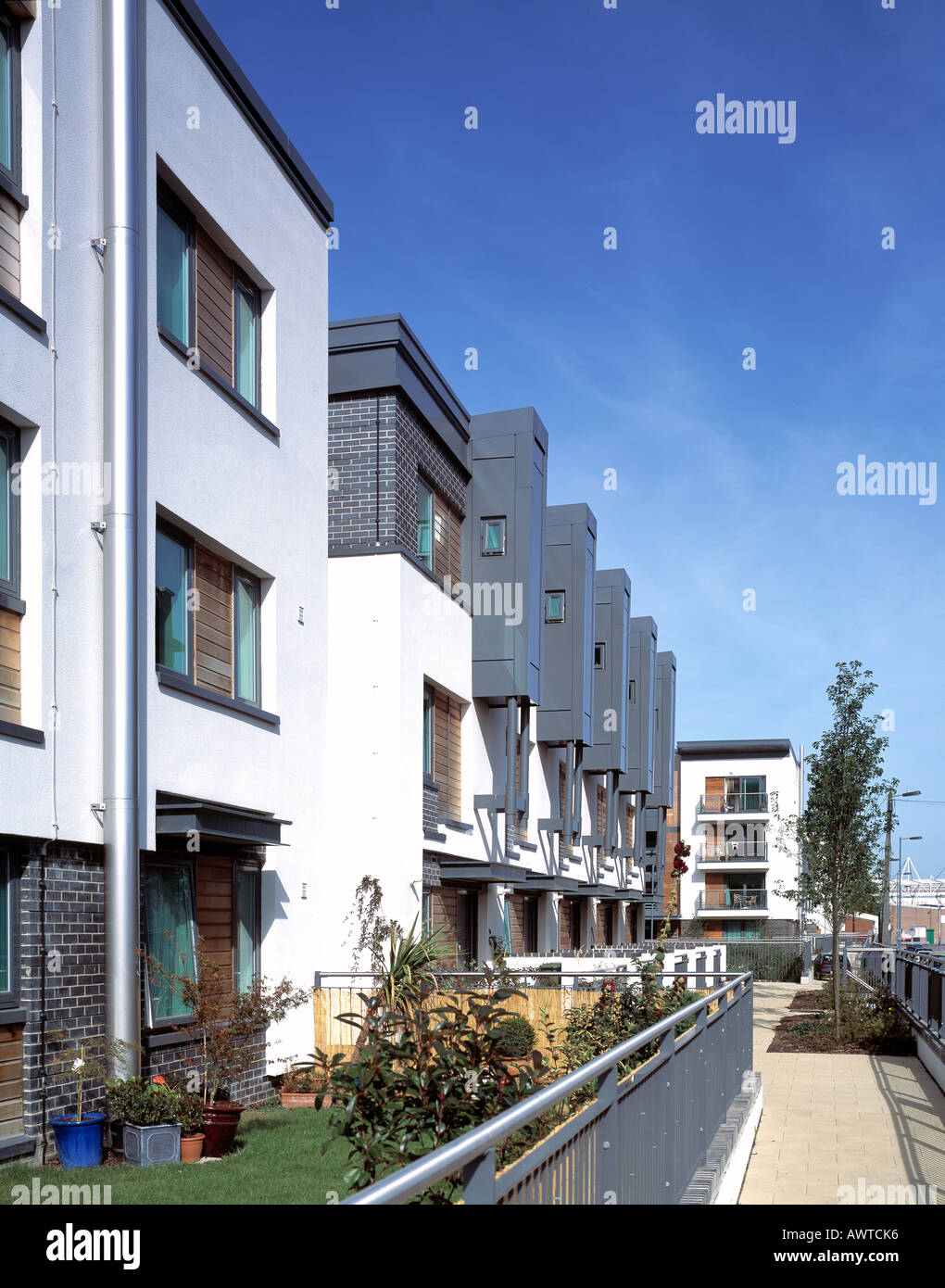 CHAPEL PROJECT HOUSING DEVELOPMENT, SOUTHAMPTON, UK Stock Photo Alamy