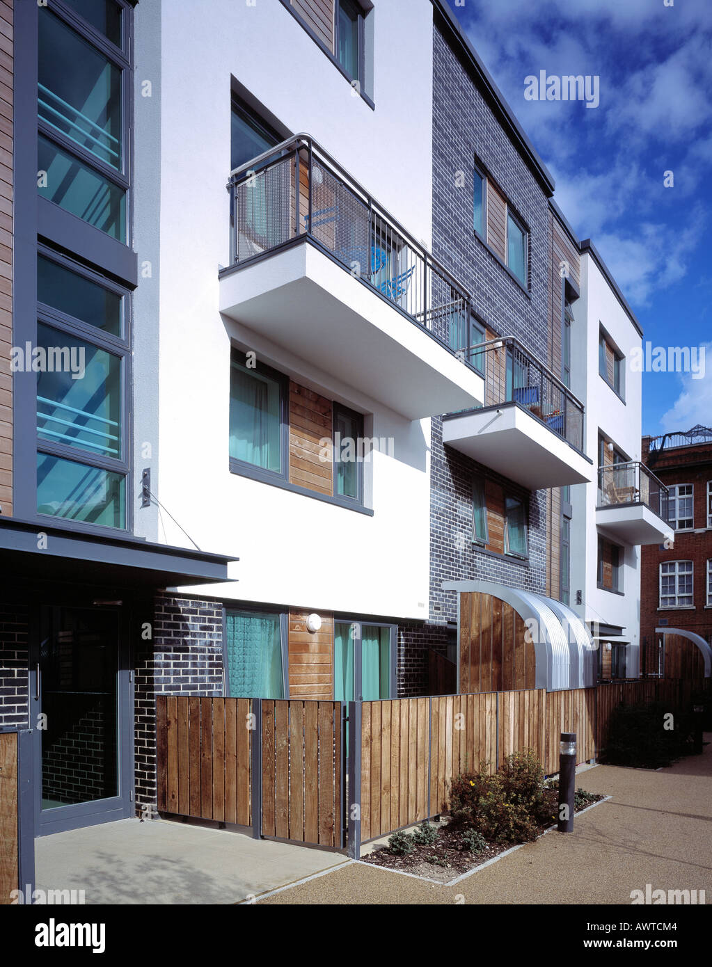 CHAPEL PROJECT HOUSING DEVELOPMENT, SOUTHAMPTON, UK Stock Photo Alamy