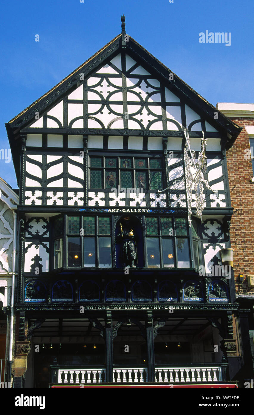 Art Gallery Chester Cheshire England Stock Photo Alamy