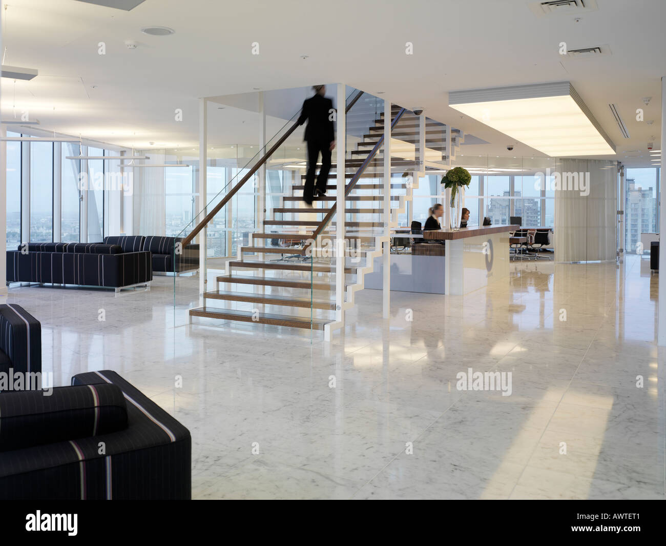 CITY POINT-MACQUARIE BANK, LONDON, UK Stock Photo