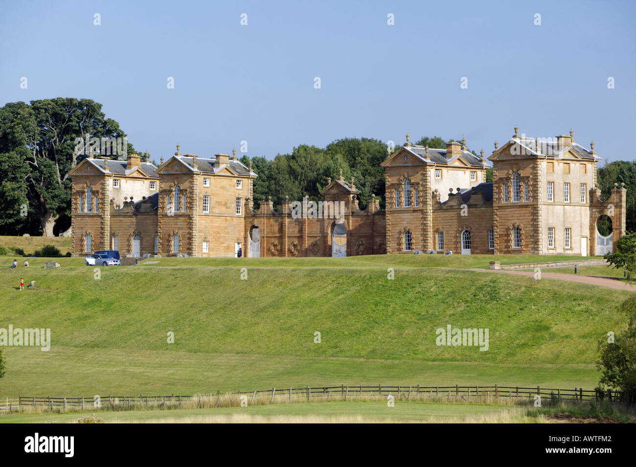 Chatelherault Hunting Lodge near Hamilton, South Lanarkshire Stock