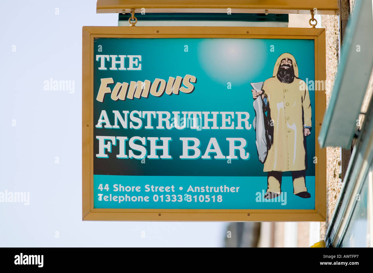The Famous Anstruther Fish Bar, Anstruther, East Neuk of Fife  Scotland Stock Photo