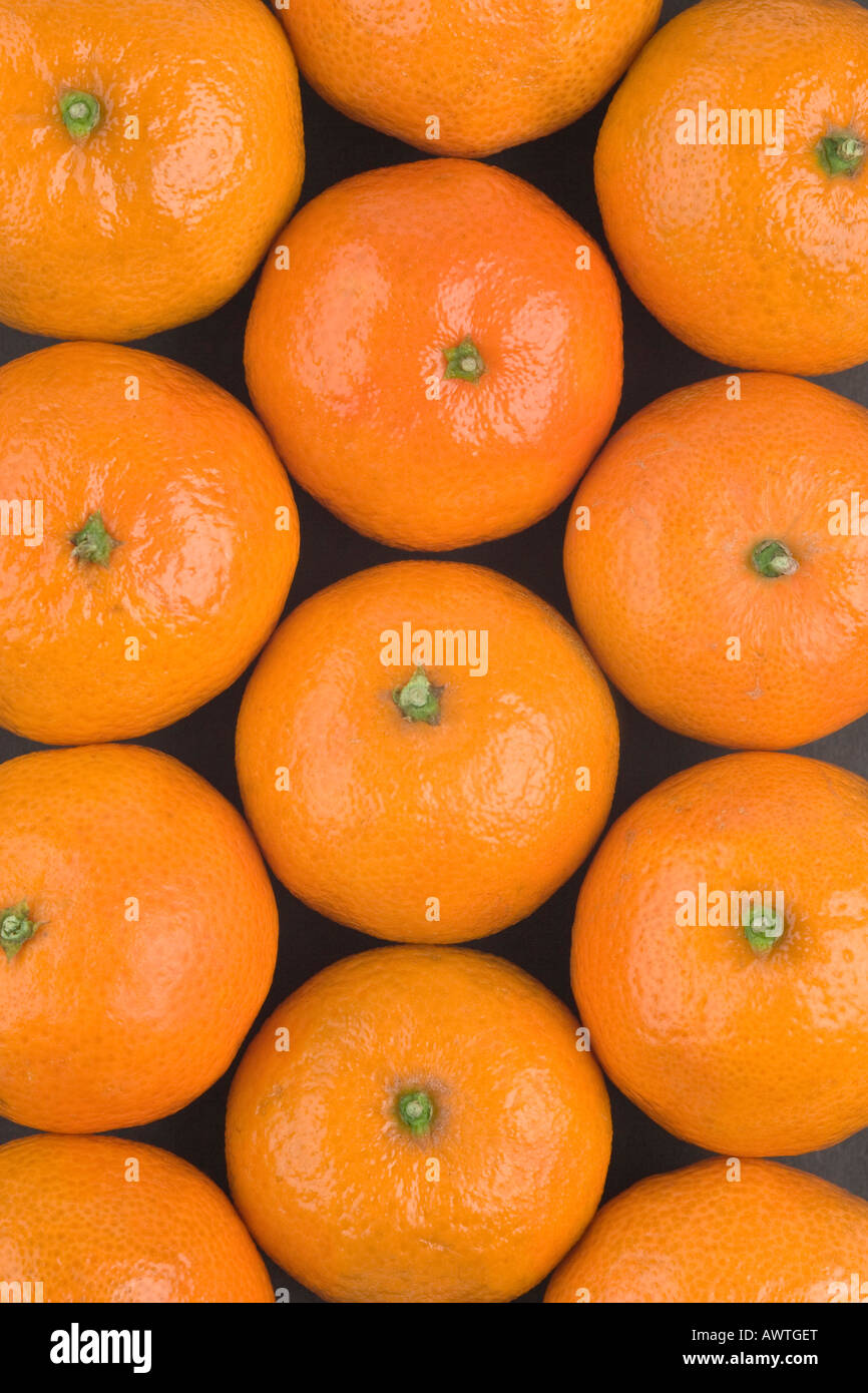 Mandarin / Tangerine / Satsuma / Clementine orange fruit Stock Photo