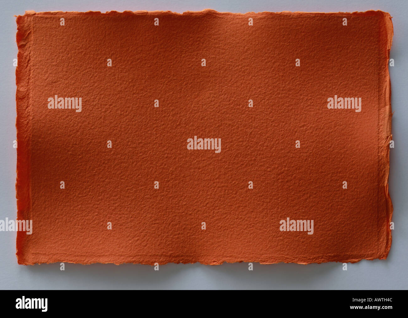 Back of linen envelope. Stock Photo