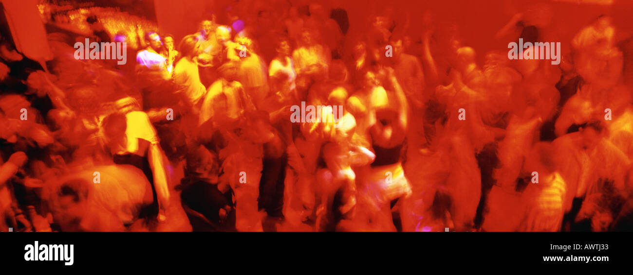 Overhead crowd party hi-res stock photography and images - Alamy