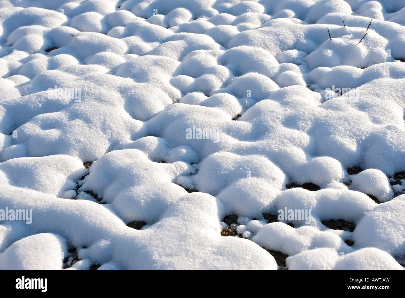 Fresh snow, Adirondack Mountains, New York, United States Stock Photo ...