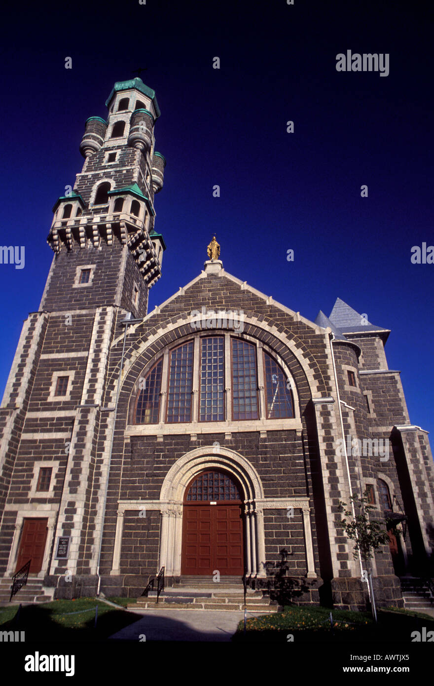 Eglise Saint-Coeur-de-Marie, church, Quebec City, Quebec Province, Canada Stock Photo