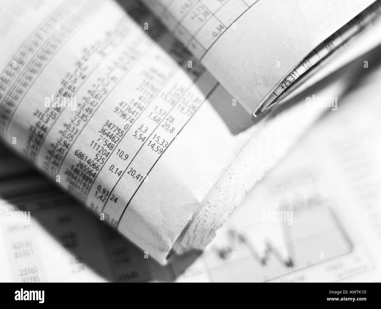 Profit and loss accounts Black and White Stock Photos & Images - Alamy