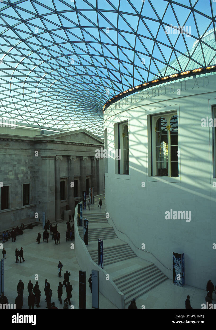 Great Court British Museum London England UK Stock Photo