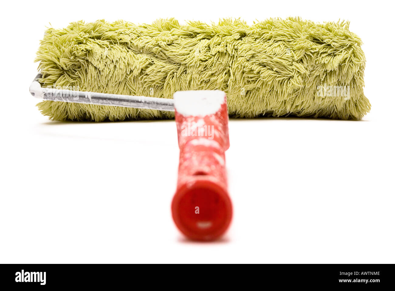 Paint Roller (Back View Stock Photo Alamy
