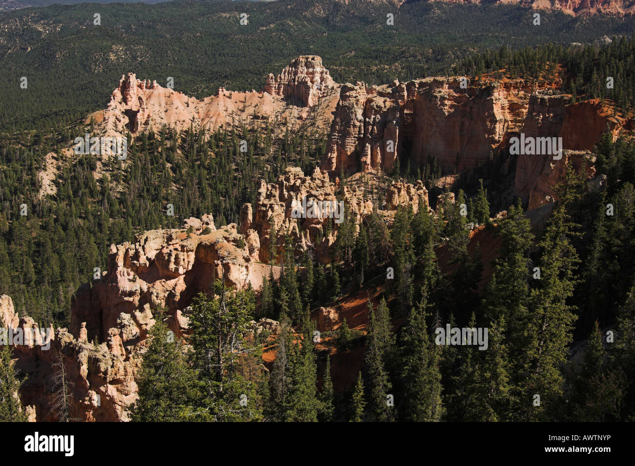 Bryce Canyon from Farview Point, Utah Stock Photo - Alamy