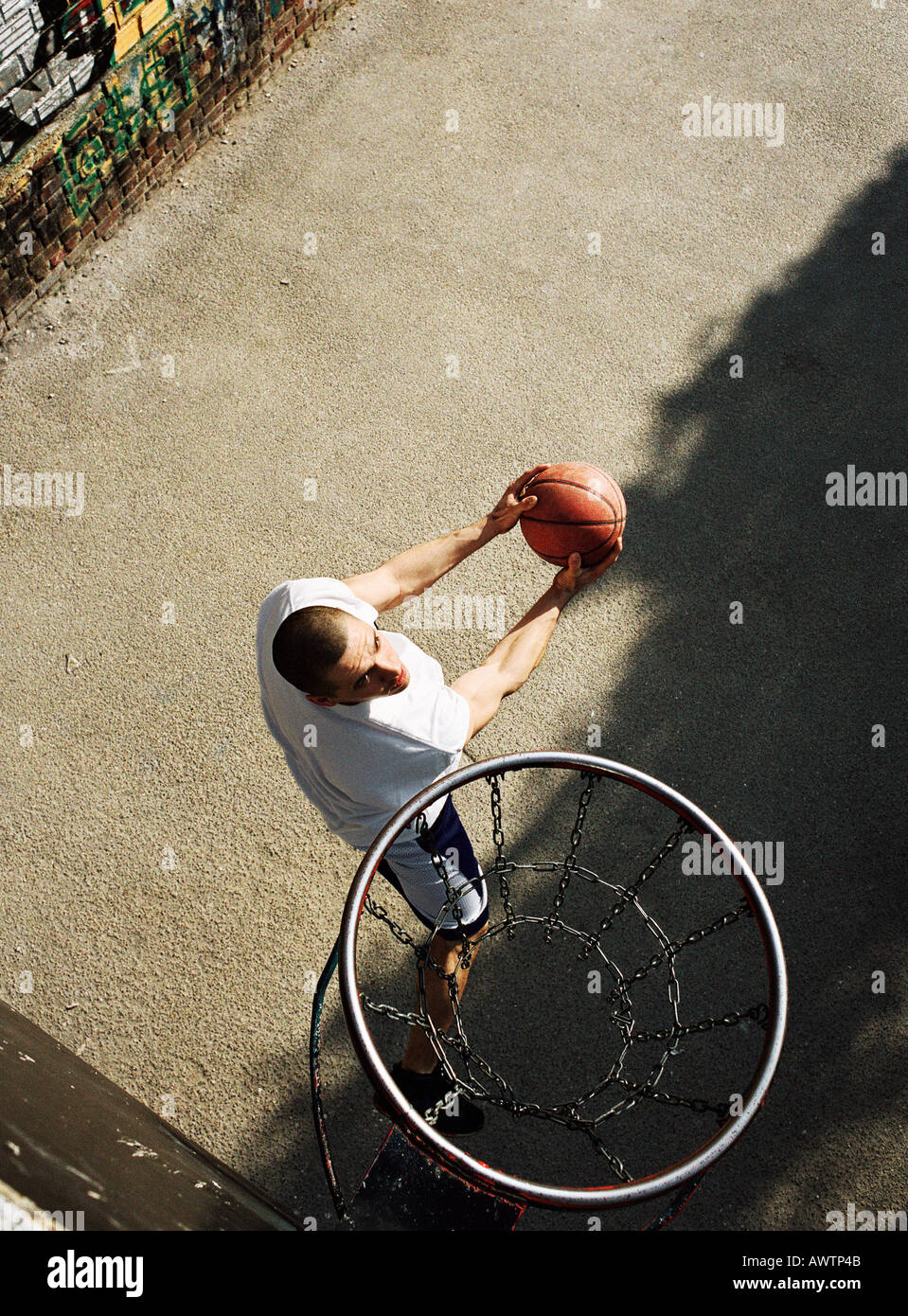 Overhead shot basketball hi-res stock photography and images - Alamy
