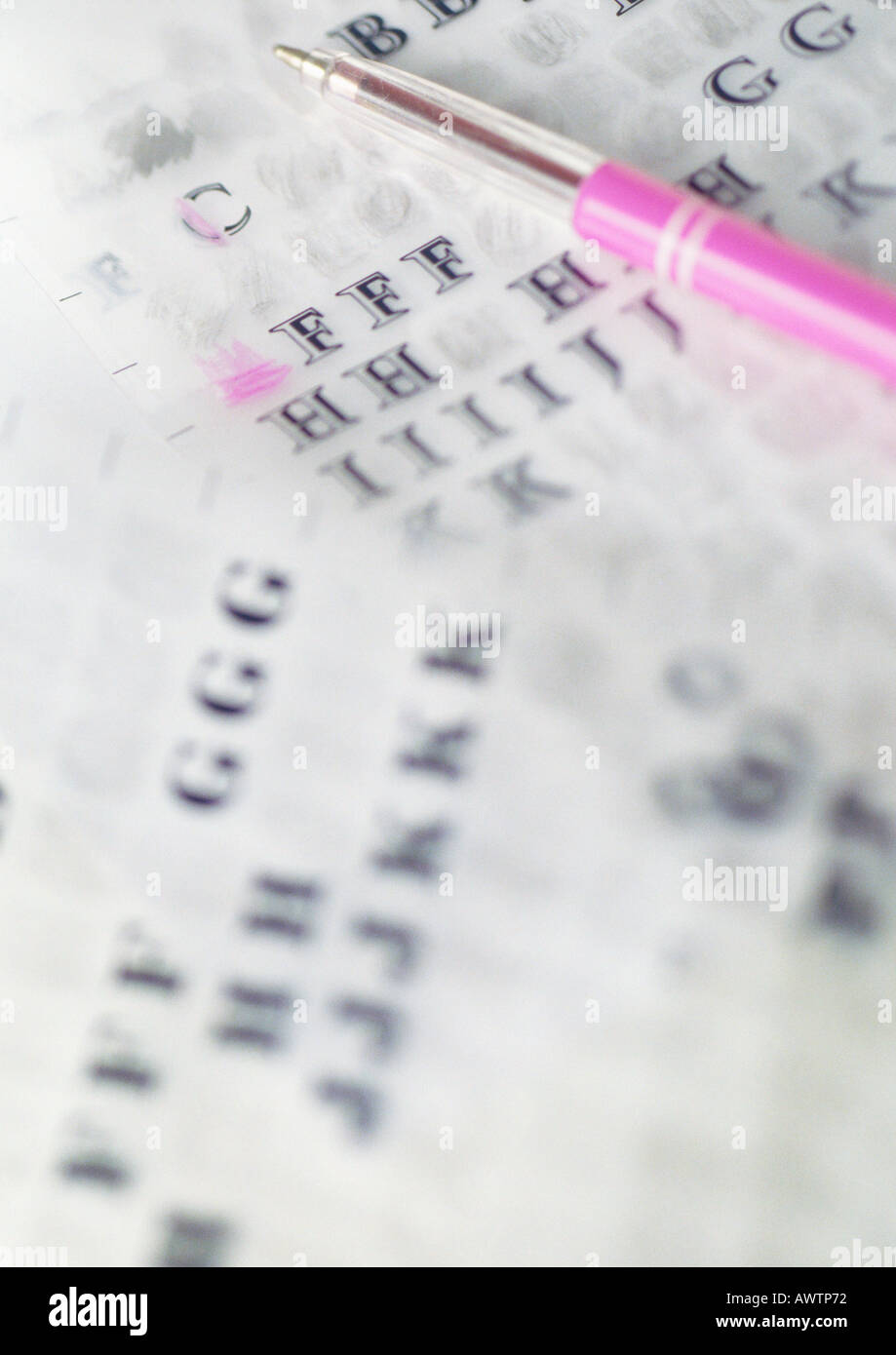 rub-off-letters-and-ballpoint-pen-close-up-stock-photo-alamy