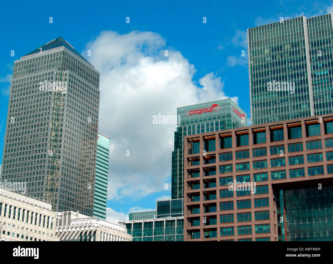 Canary Wharf London UK Stock Photo - Alamy
