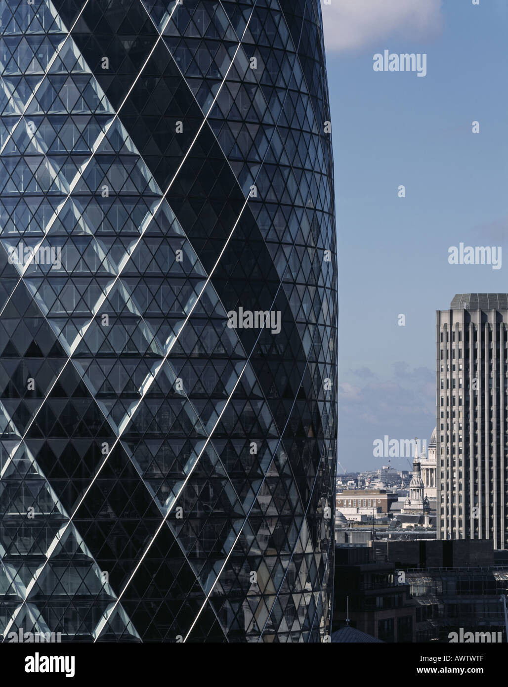 SWISS RE TOWER, LONDON, UK Stock Photo - Alamy