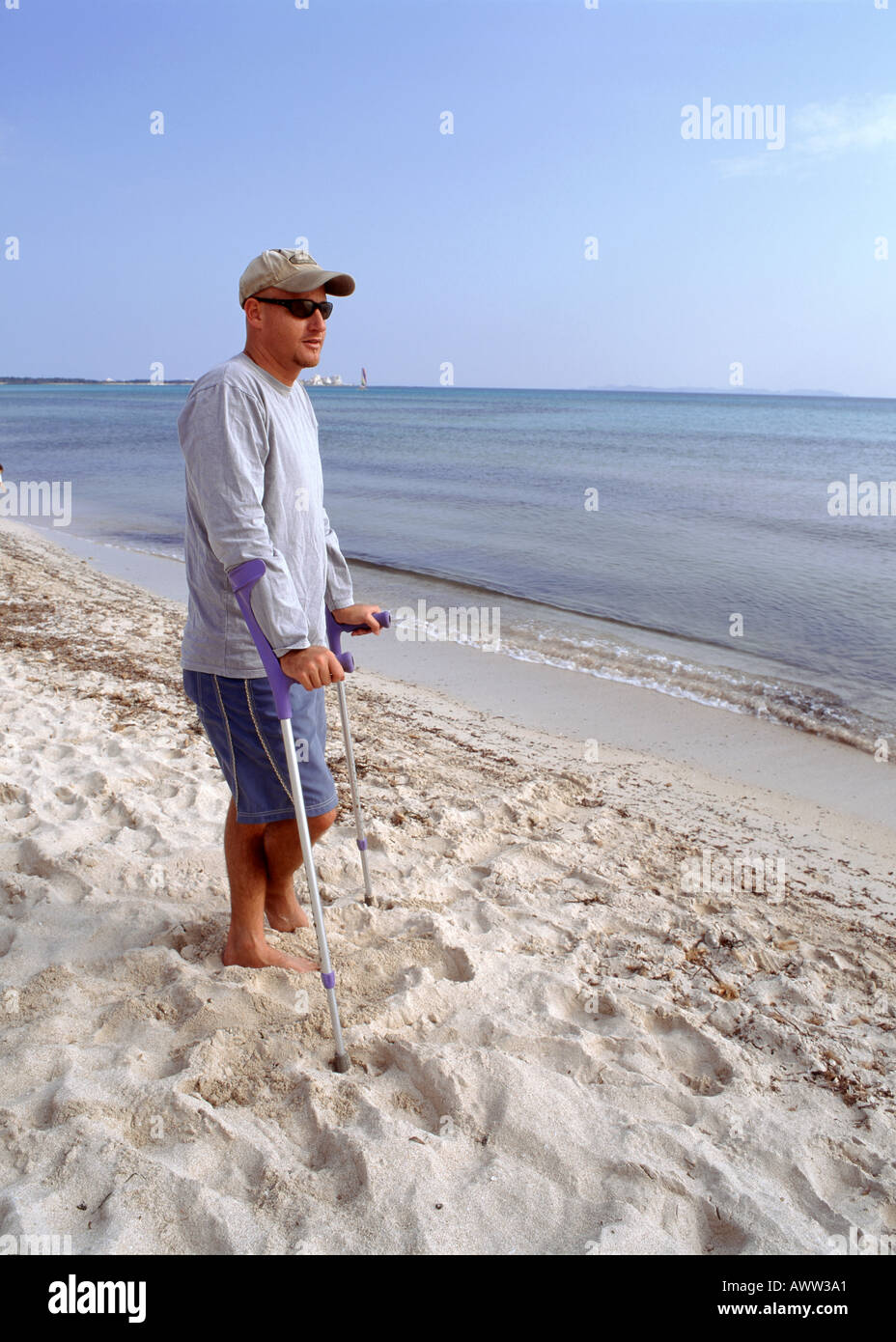 Beach Crutches Stock Photos & Beach Crutches Stock Images Alamy