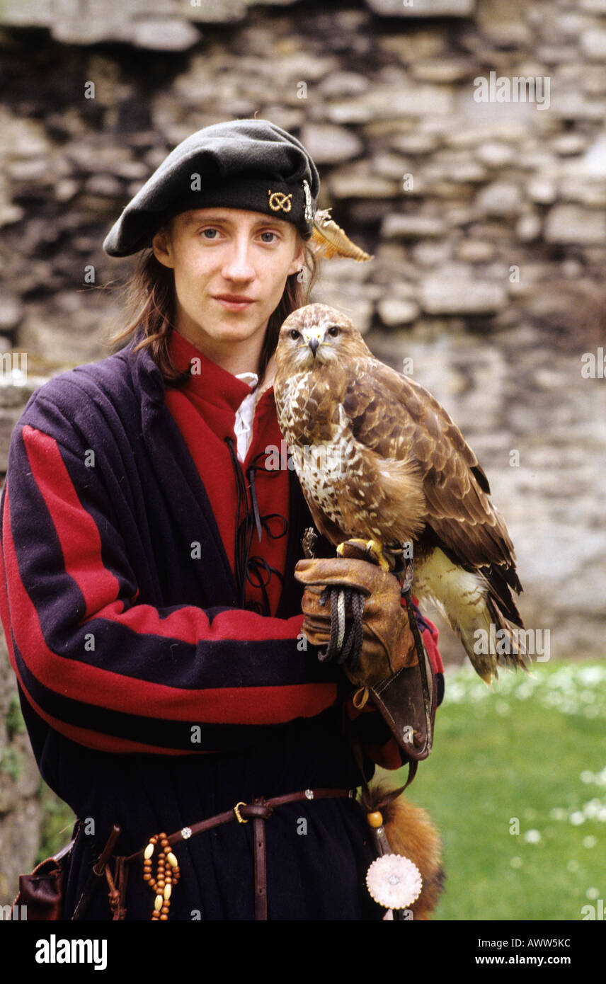 Medieval falconry hires stock photography and images Alamy