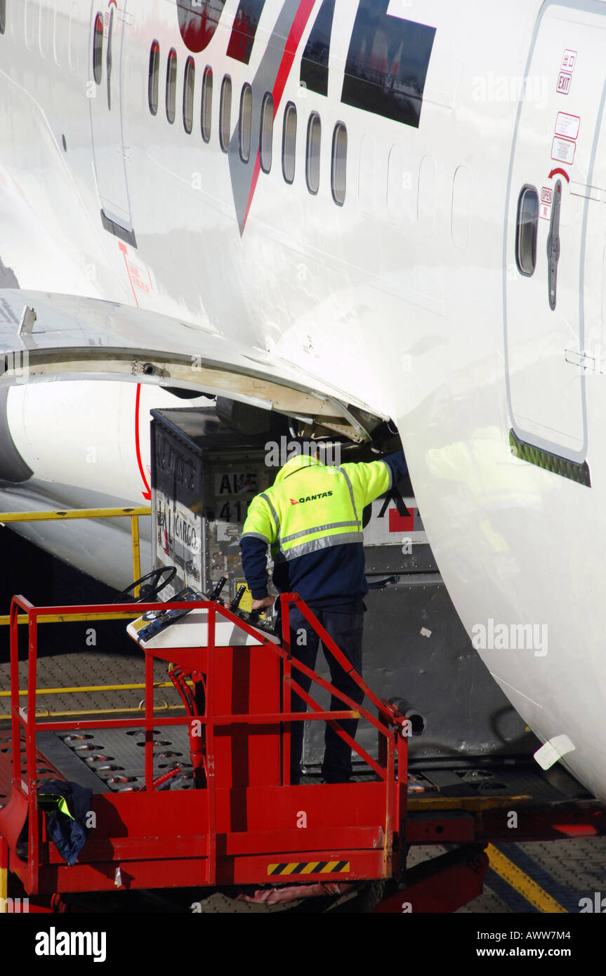 Cargo aircraft loading hi-res stock photography and images - Alamy