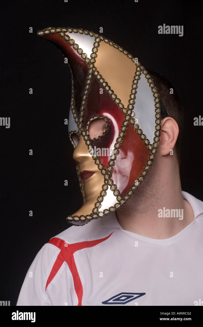 Man wearing mask at carnival hi-res stock photography and images - Alamy