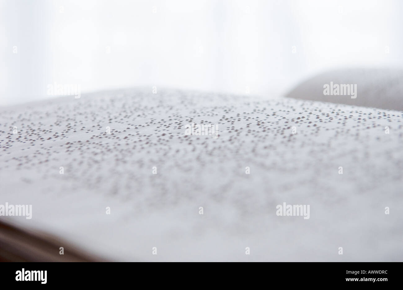 braille book Stock Photo