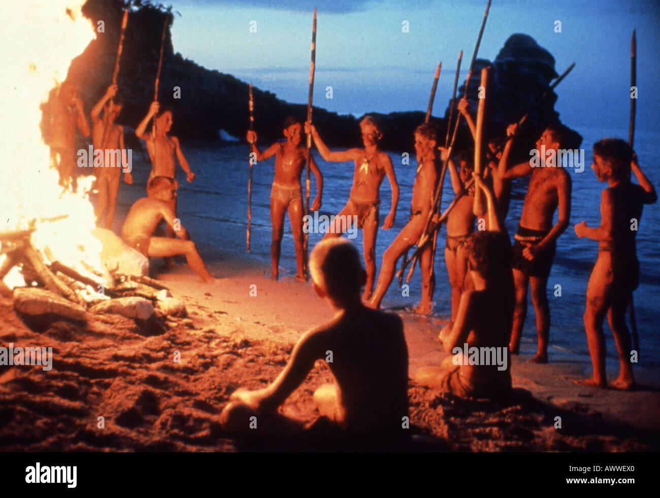 LORD OF THE FLIES 1990 Columbia film Stock Photo