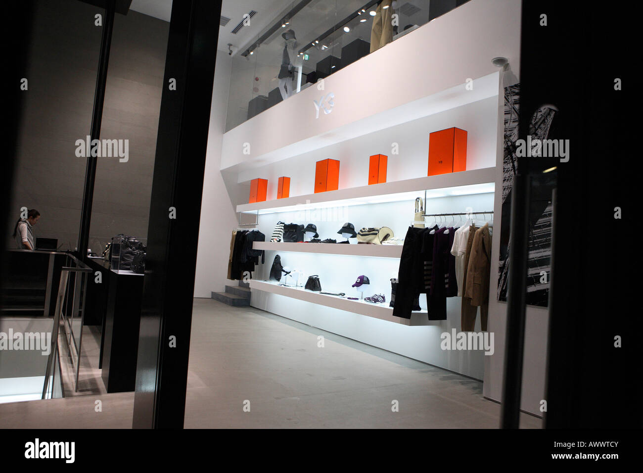 Y3 Store in Aoyama Stock Photo - Alamy