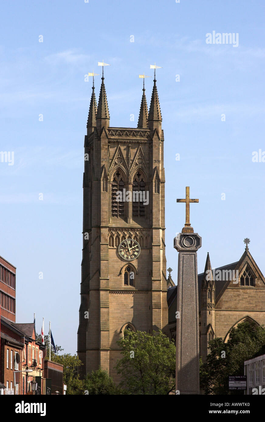 Tower of time and the moors hires stock photography and