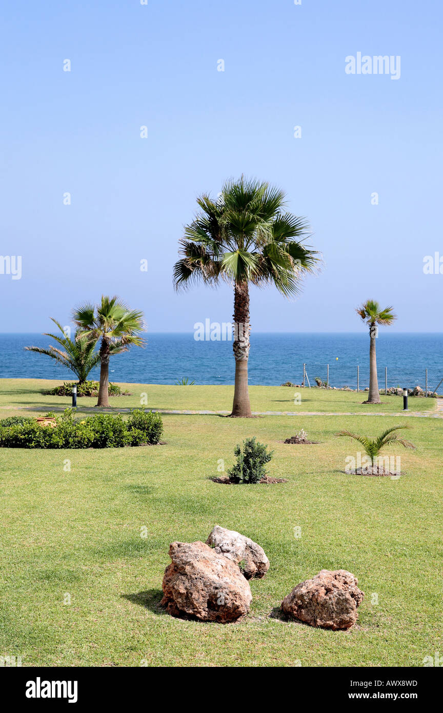 Rockery And Green Grass Lawn High Resolution Stock Photography and ...