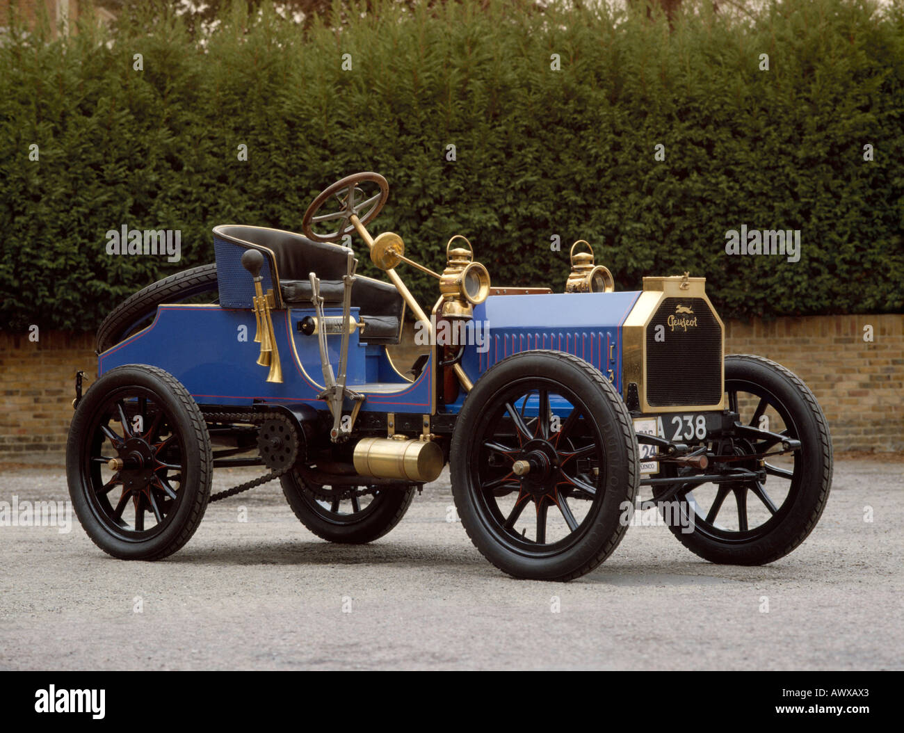 1901 Peugot Paris Vienna 2 seater Type 16 HP. Country of origin France