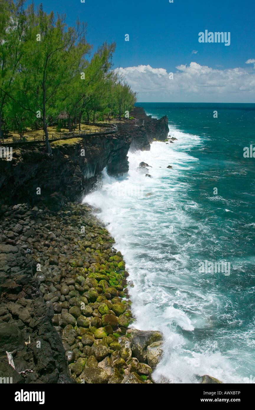 CAP MECHANT - REUNION ISLAND Stock Photo - Alamy