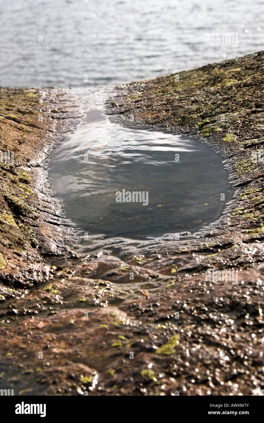 Fresh Puddle Cliff reservoir fresh water hi-res stock photography and images - Alamy