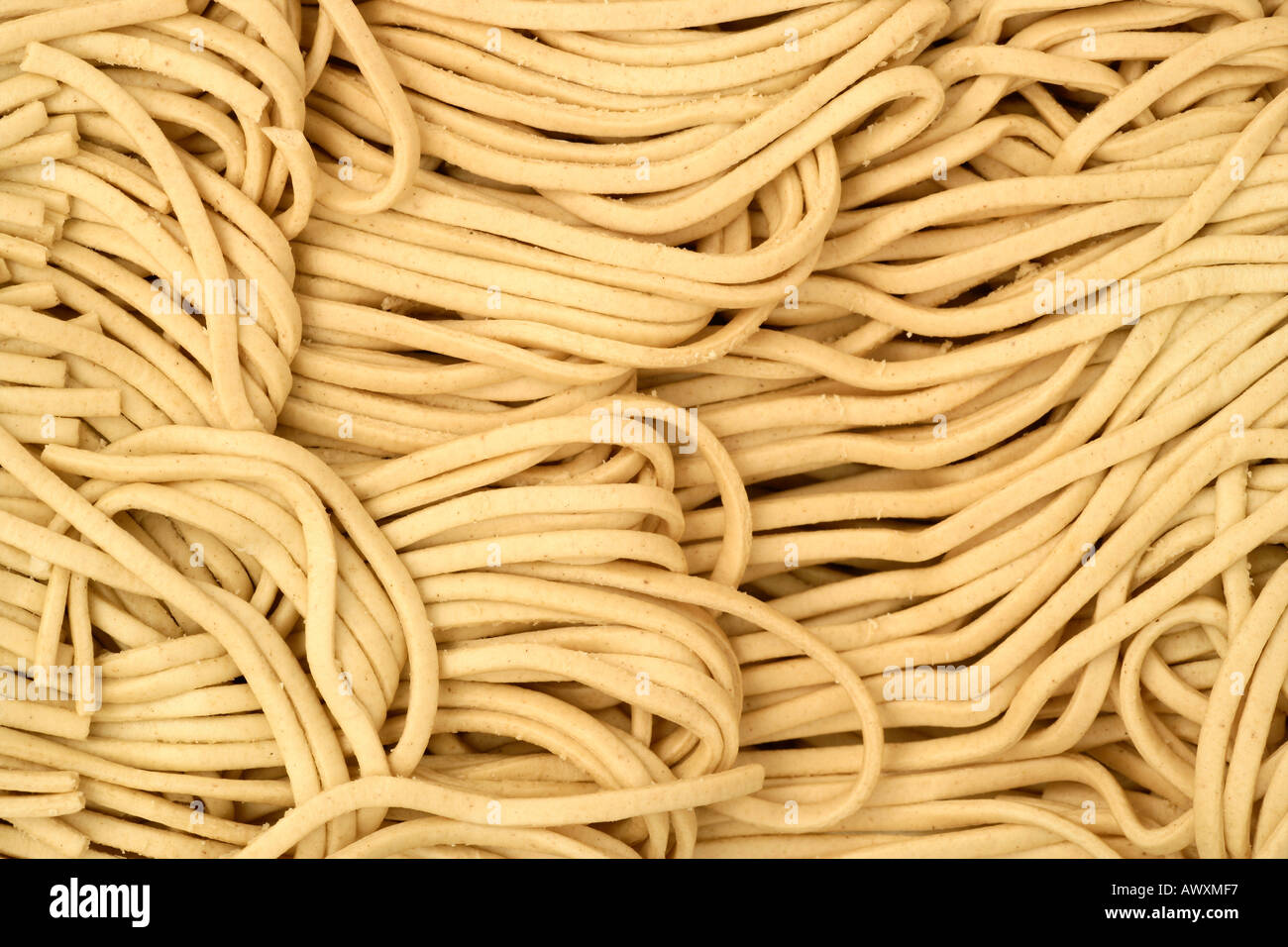Uncooked Egg Noodles Stock Photo Alamy
