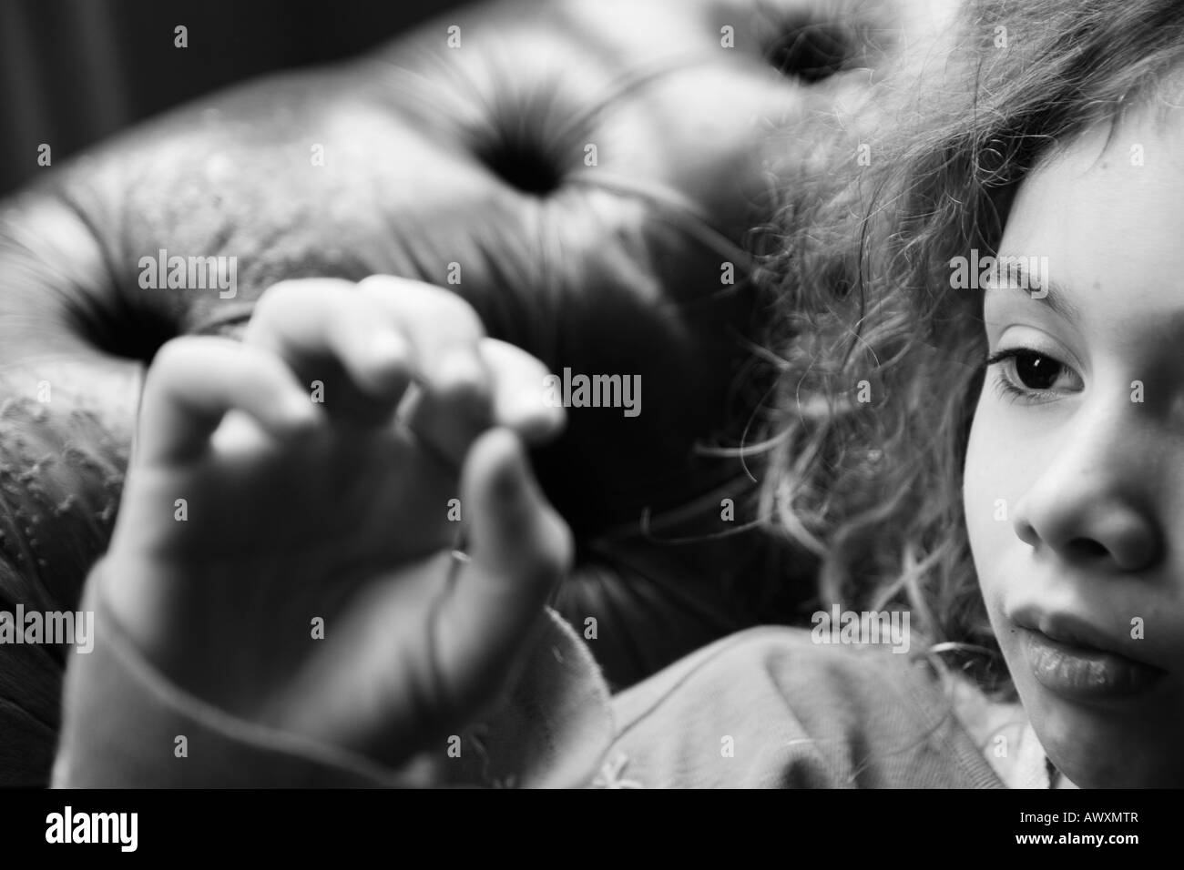 Dark teen girl mood hi-res stock photography and images - Alamy