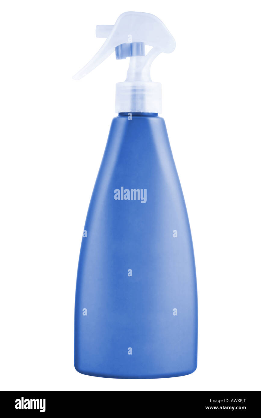 Bottle plastic sprayer isolated on white background Stock Photo - Alamy