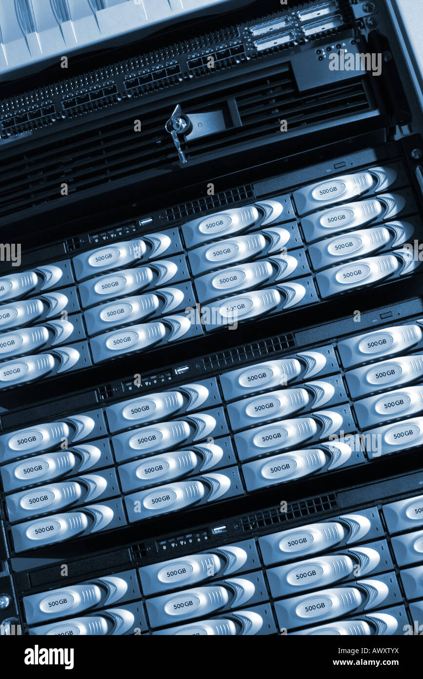 Storage hard drive data bank hi-res stock photography and images - Alamy