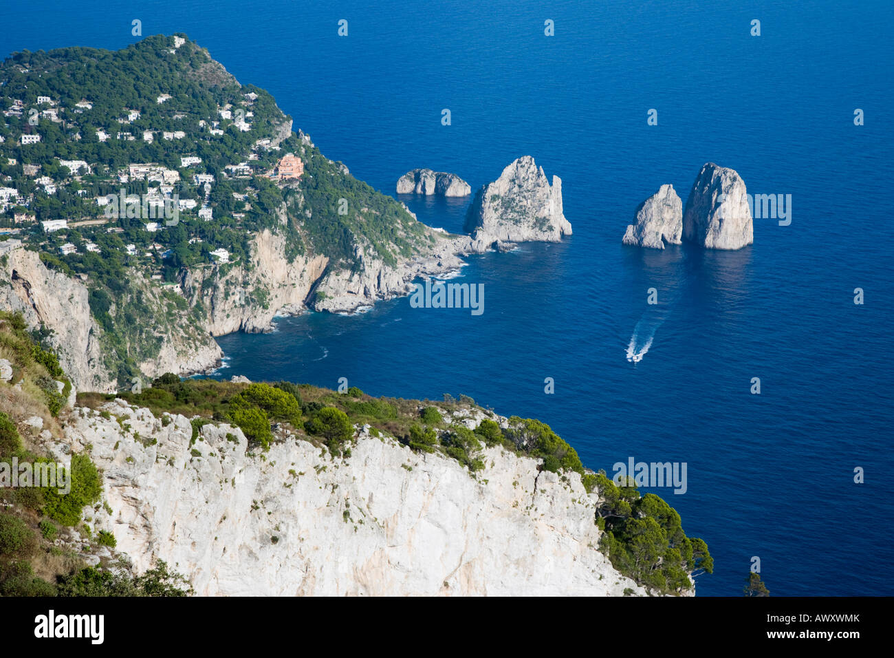 I Faraglioni rocks Capri Italy Stock Photo - Alamy