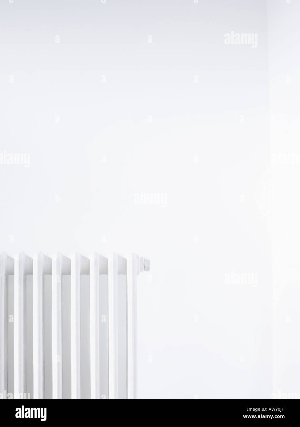 Wall Radiator Isolated Radiator Cut Out Stock Images & Pictures - Alamy