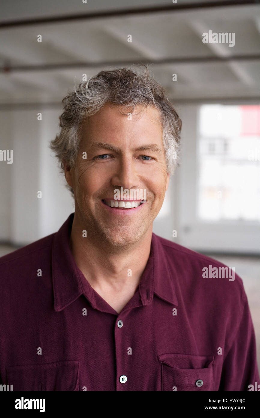 Portrait of Man Stock Photo - Alamy