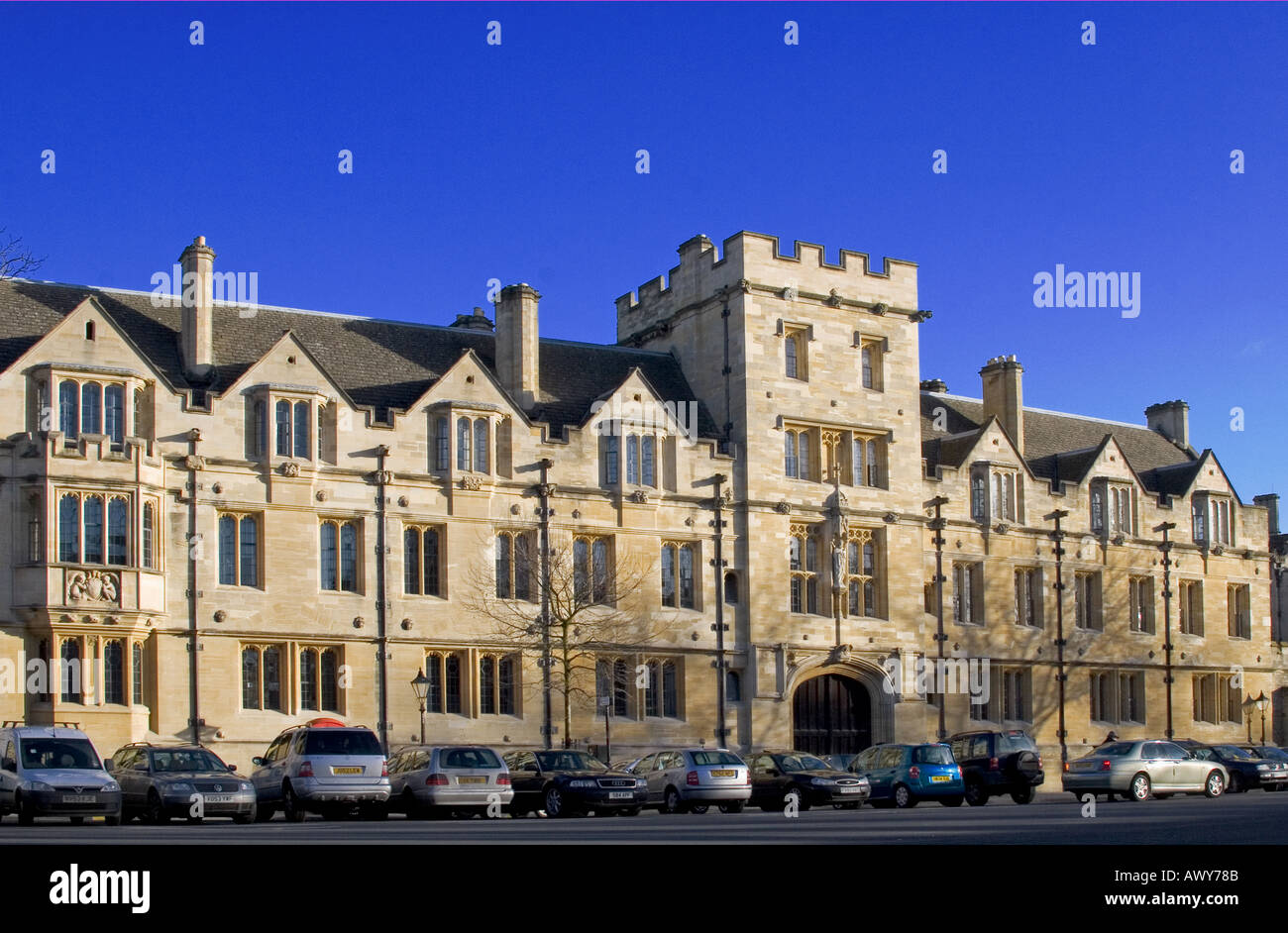 Balliol College - Oxford Stock Photo