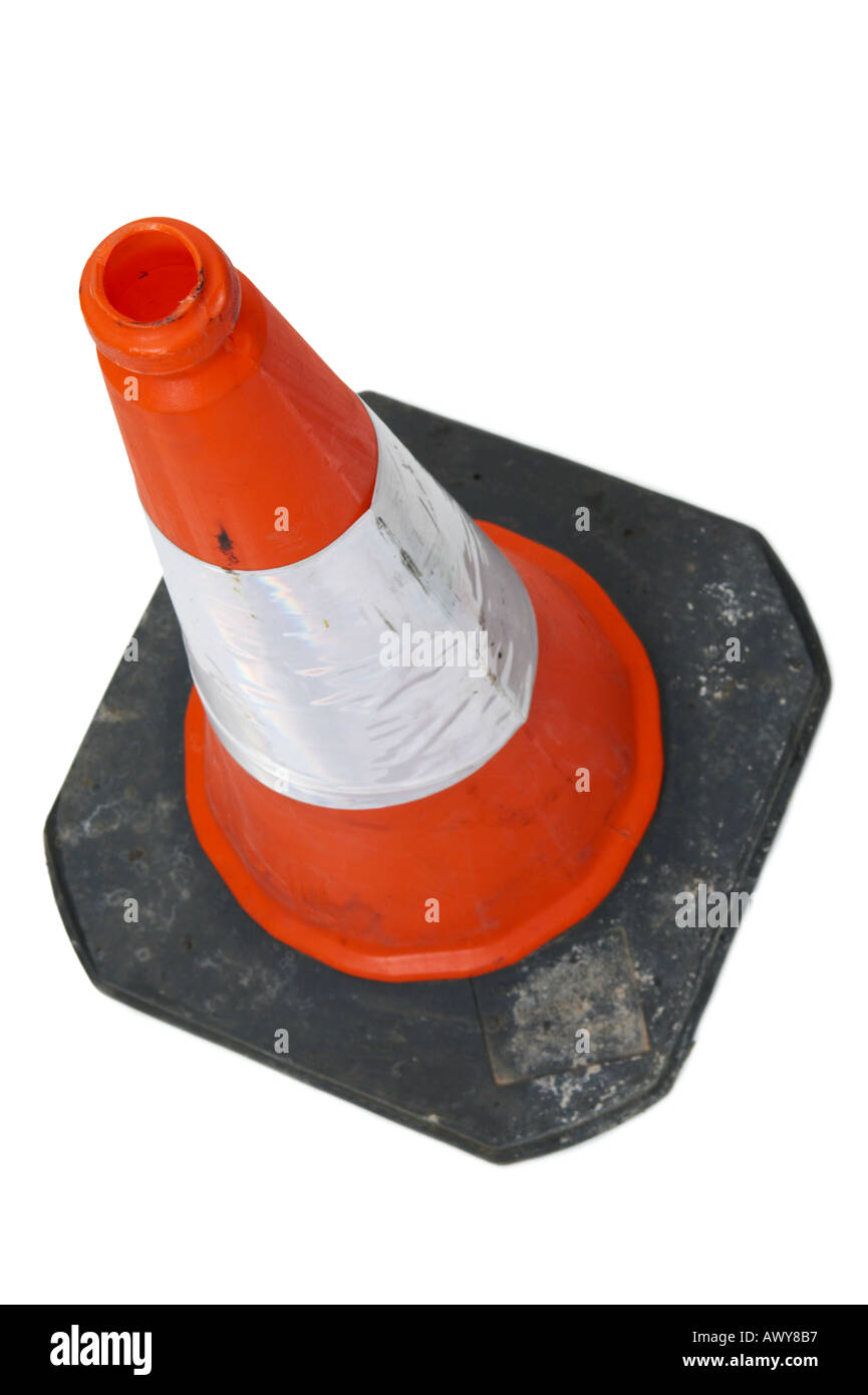 Road Traffic Cone Object Cutout Clipart Stock Photo