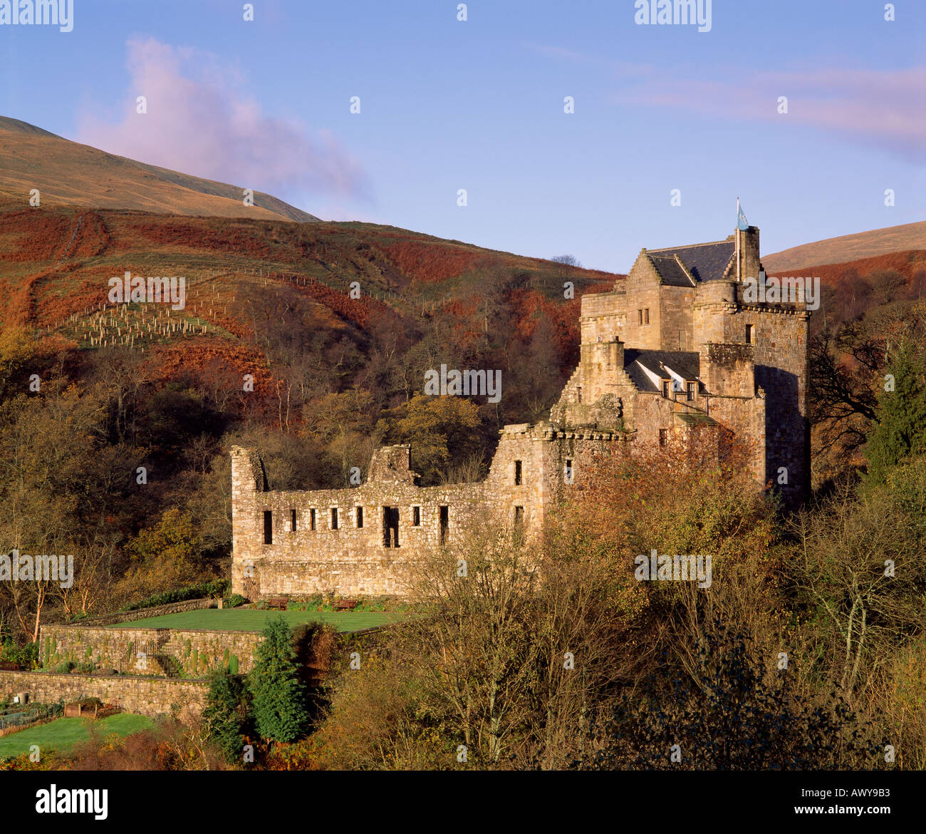 Castle Campbell, Dollar, Clackmannanshire, Scotland, UK Stock Photo Alamy