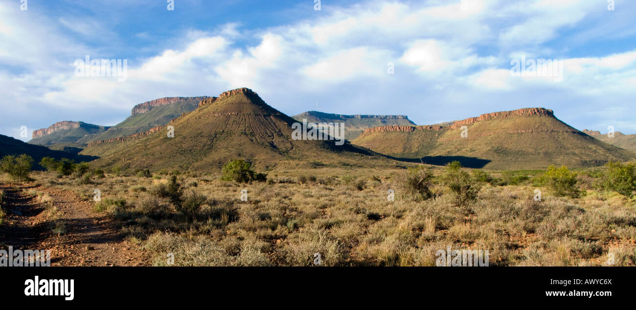 karoo landscape Stock Photo