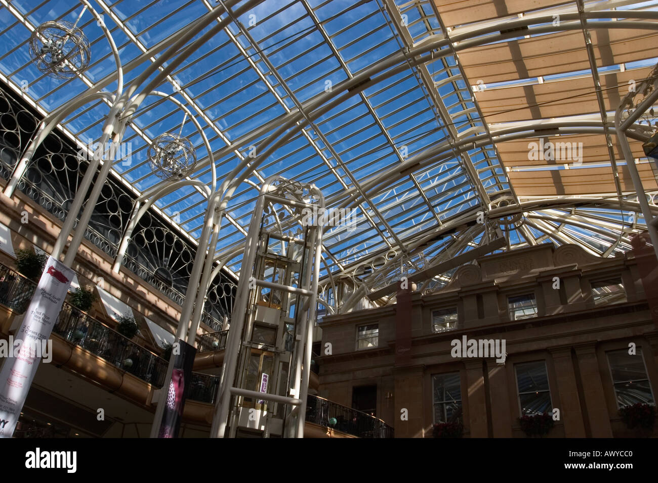 Princes Square Glasgow Scotland Stock Photo