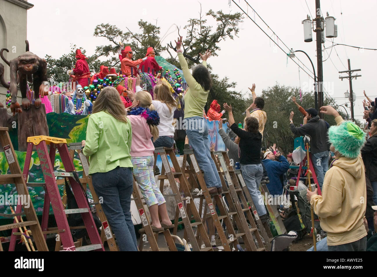 shooting on st charles mardi gras