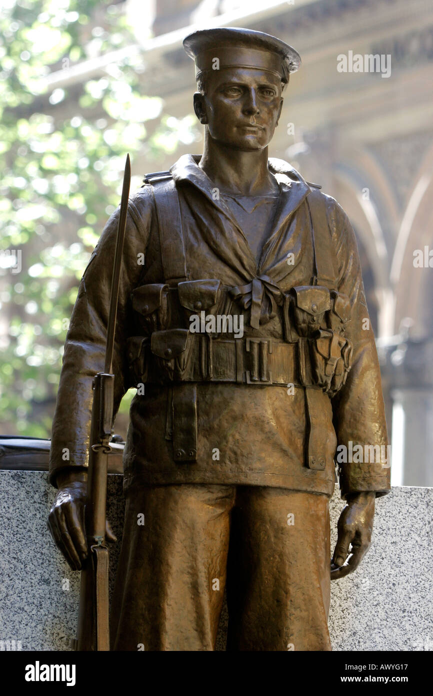 An ANZAC war memorial in Martin Place Sydney Stock Photo - Alamy