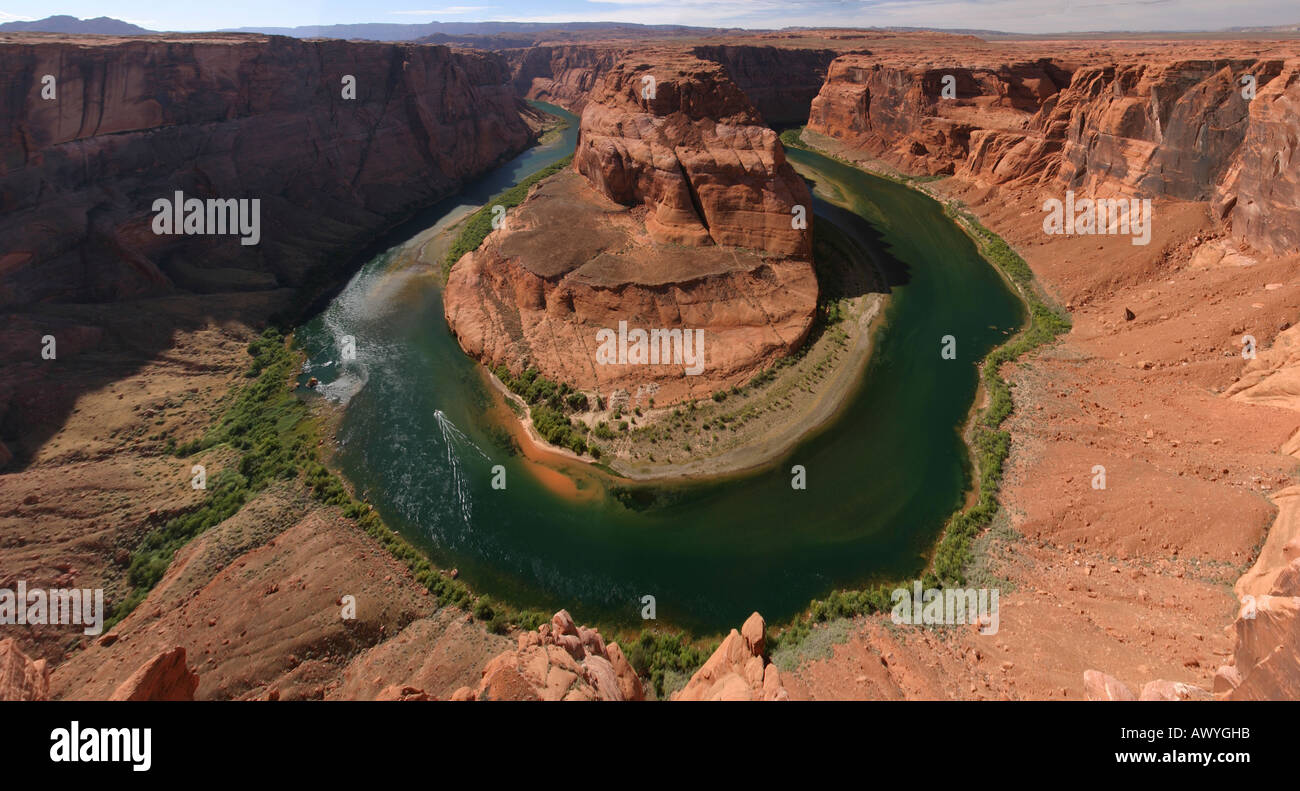 HorseShoe Bend in Page, Arizona, USA Stock Photo Alamy