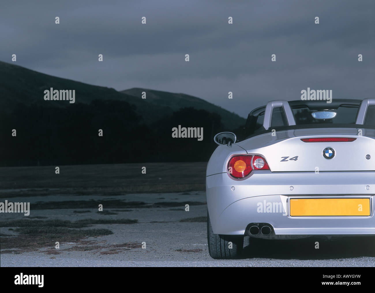 BMW Z4 rear shot Stock Photo - Alamy