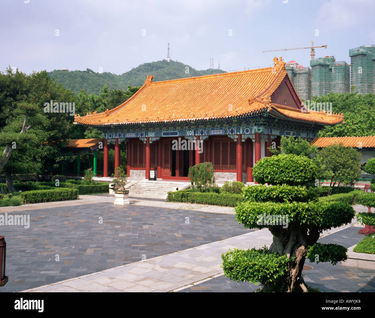 New Yuan Ming Palace in Zhuhai Stock Photo