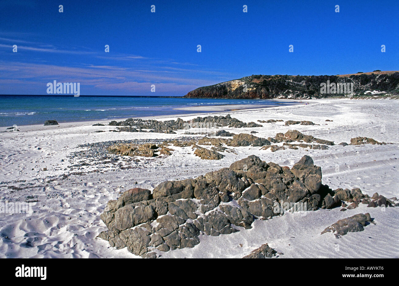 Stokes Bay on Kangaroo Island, South Australia Stock Photo
