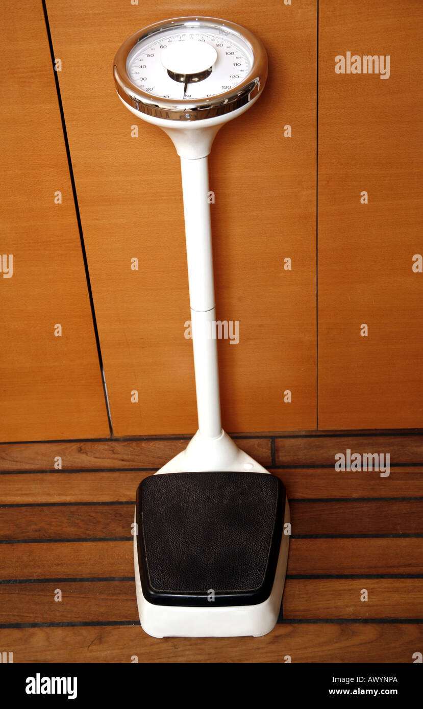 Professional weight scale Stock Photo Alamy